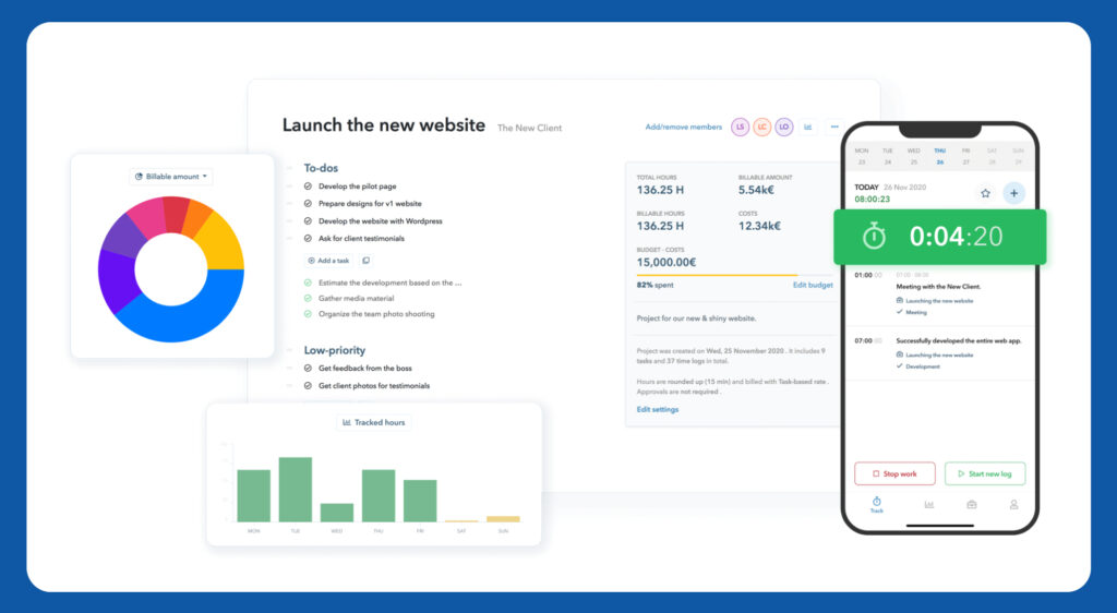 Time tracking software