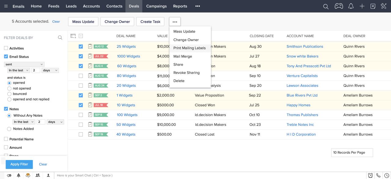Crm customer management managing explanatory raynet