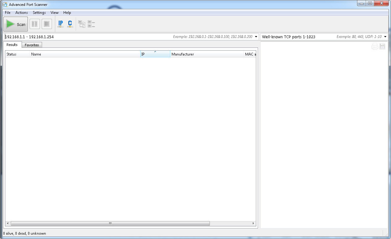 Scanner port advanced appnee Scanner port advanced appnee