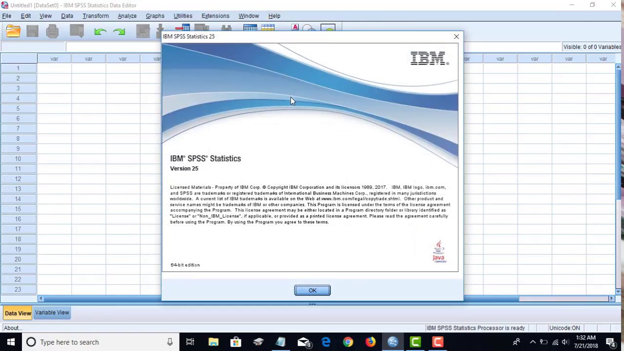 Spss trial software open launch installation once complete click Spss trial software open launch installation once complete click