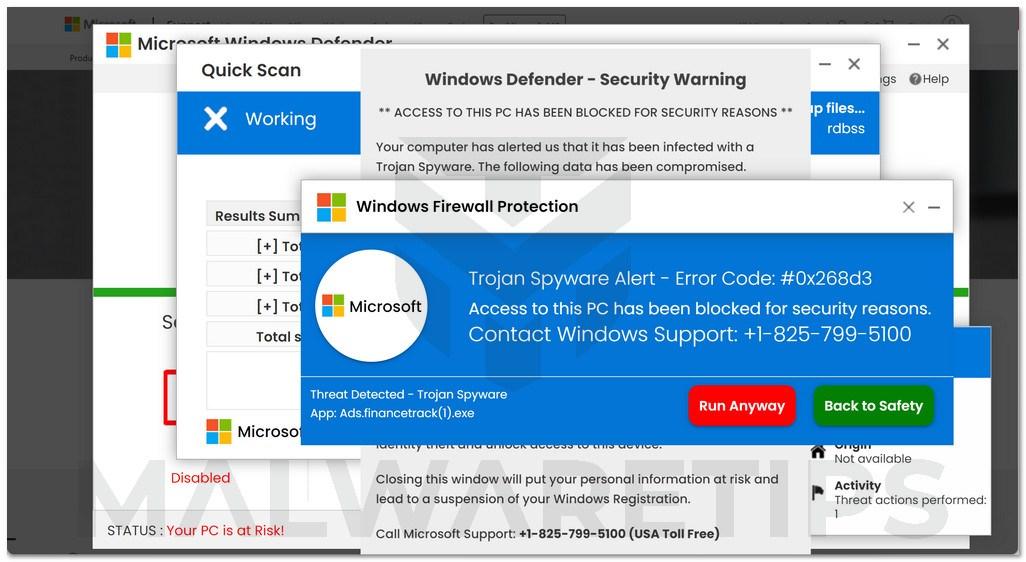 Windows defender security center