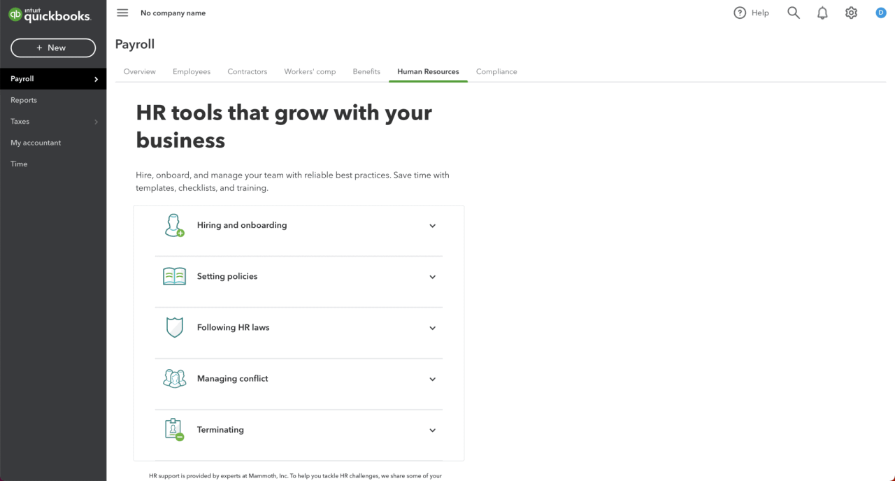 Intuit payroll