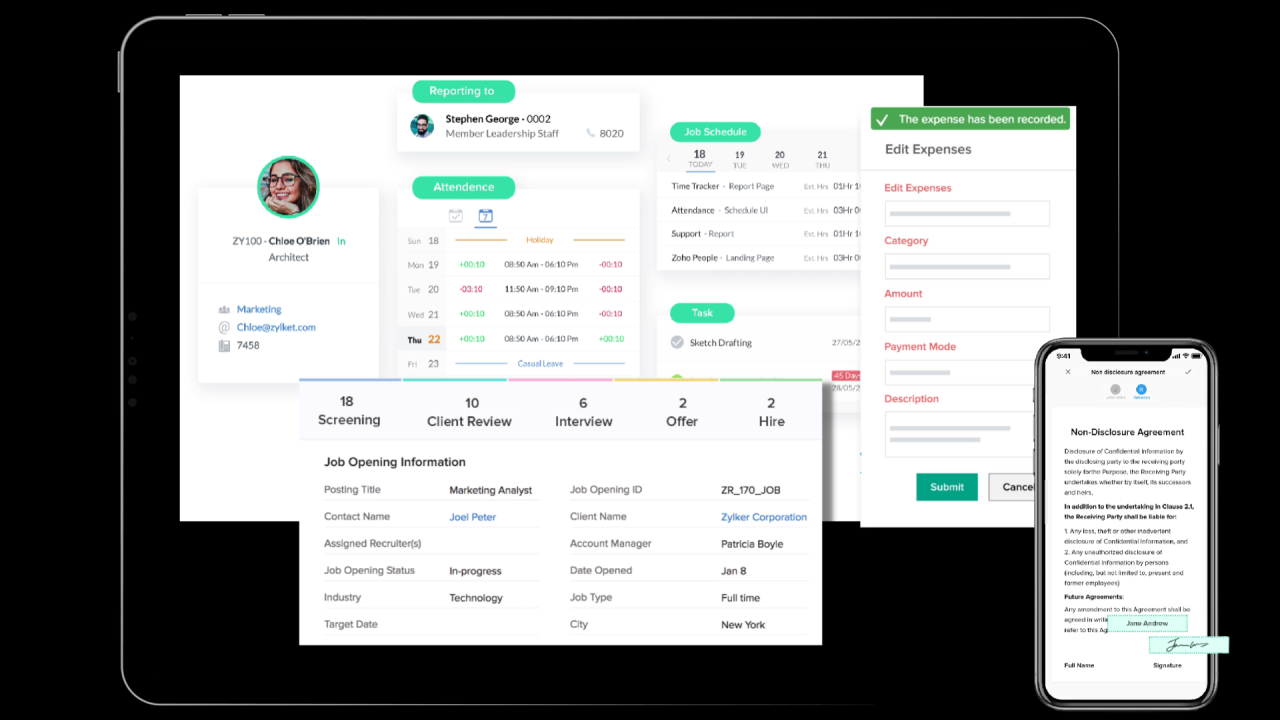 Zoho people