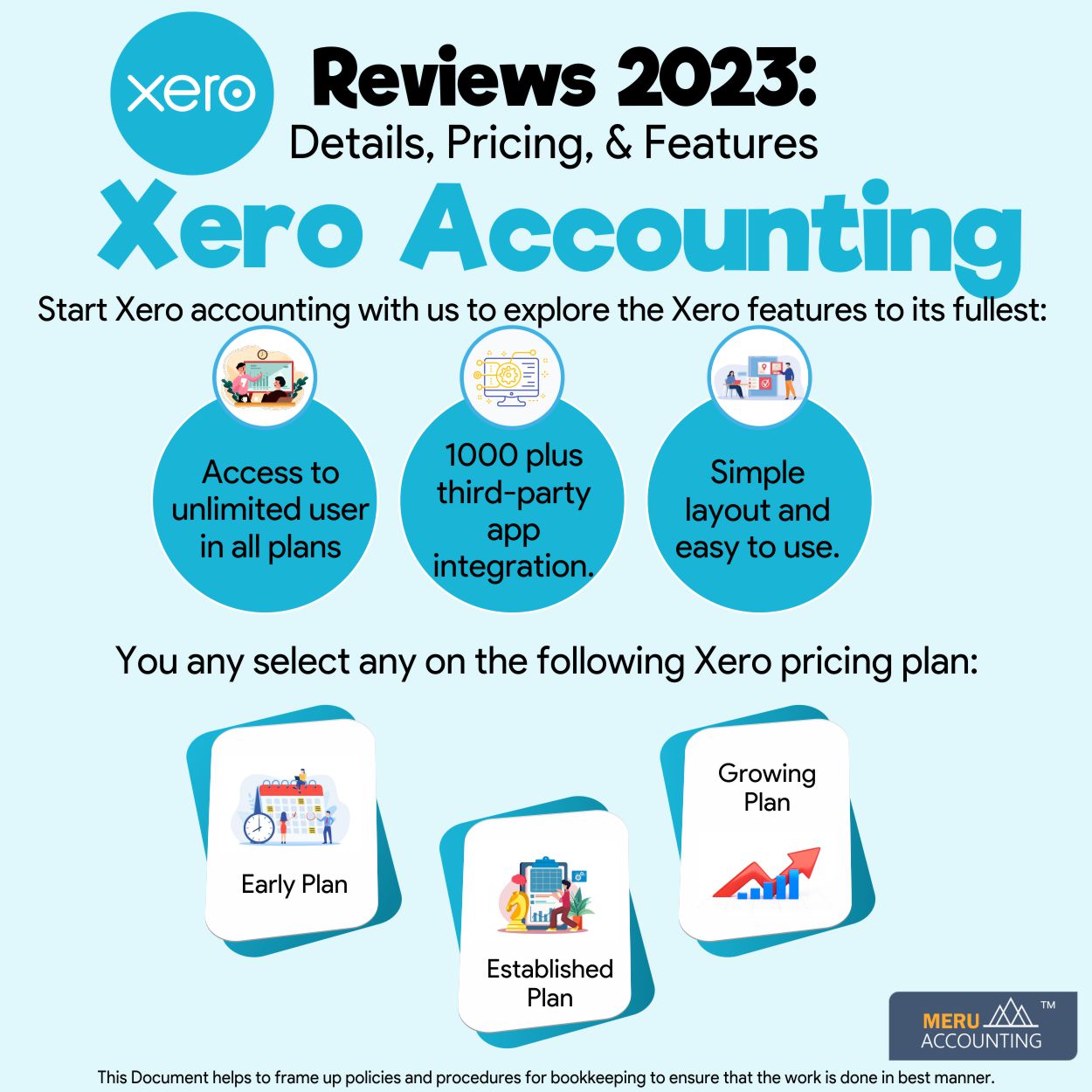Xero pricing