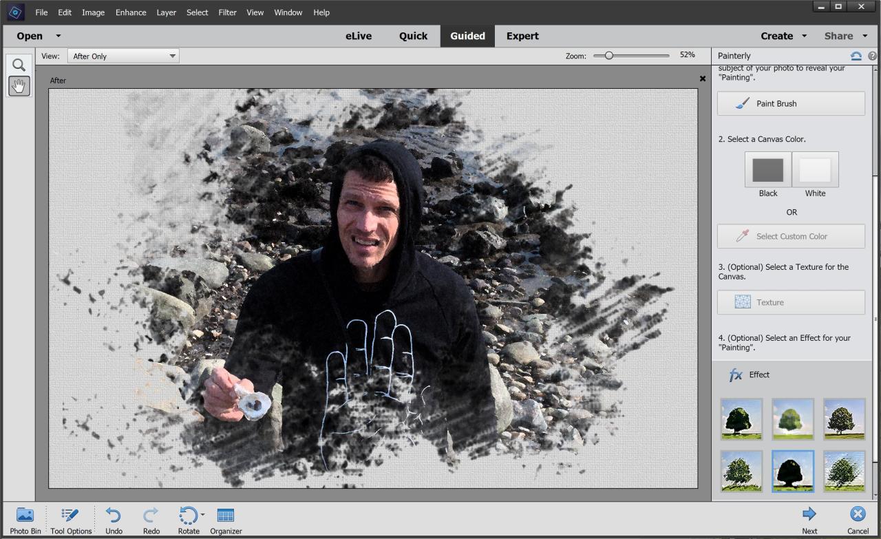 Adobe photo editing