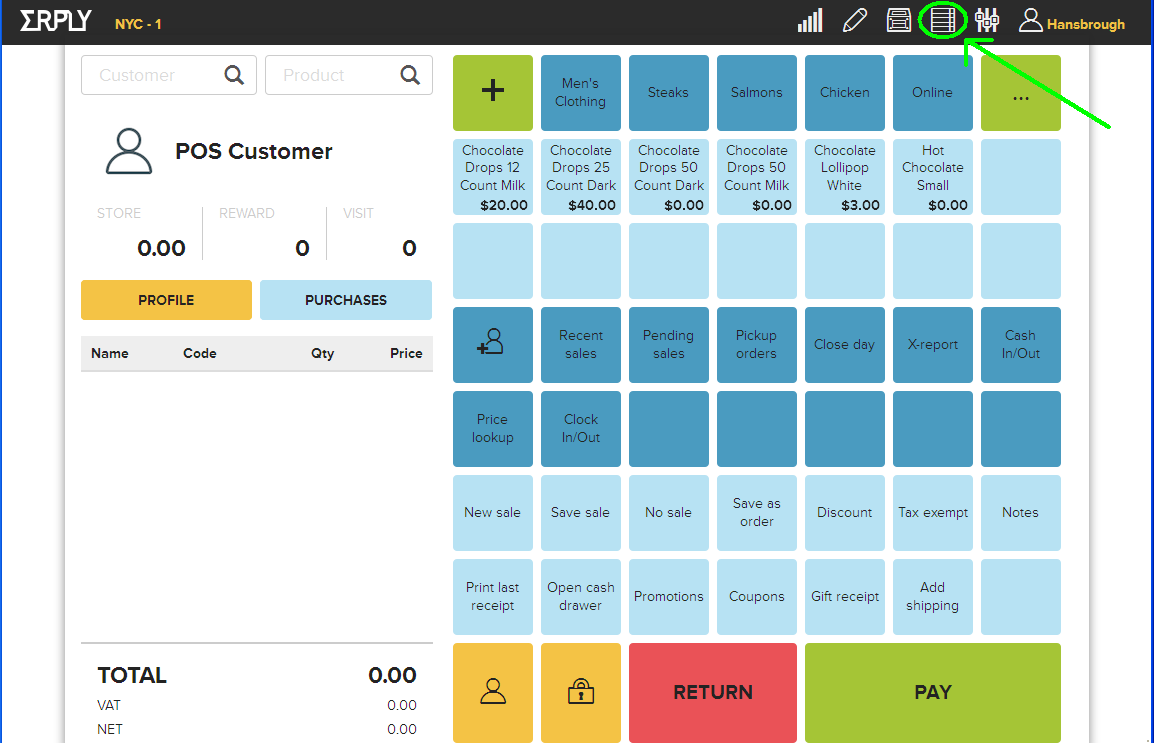 Pos software