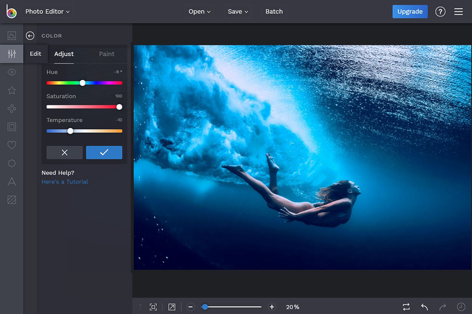Adobe picture editor