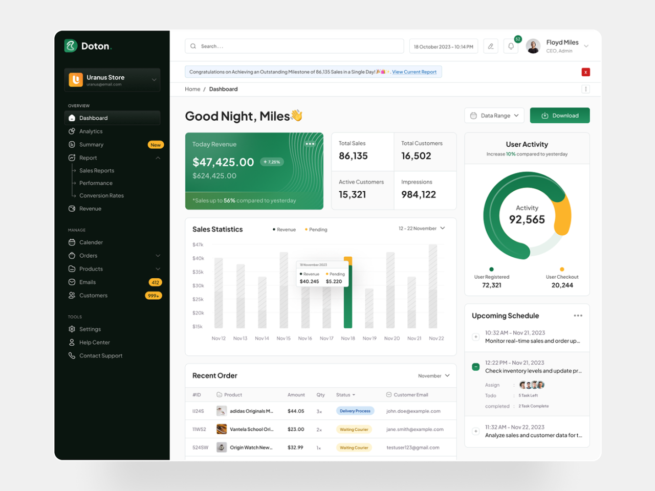 Sales crm