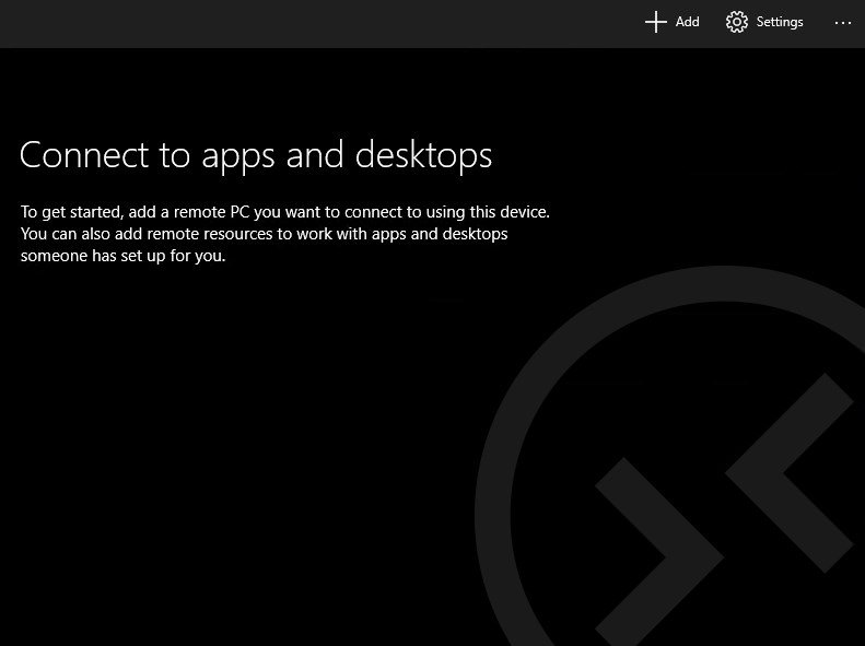 Microsoft remote desktop