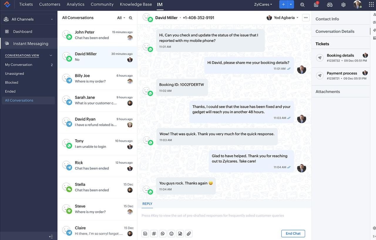 Zoho desk