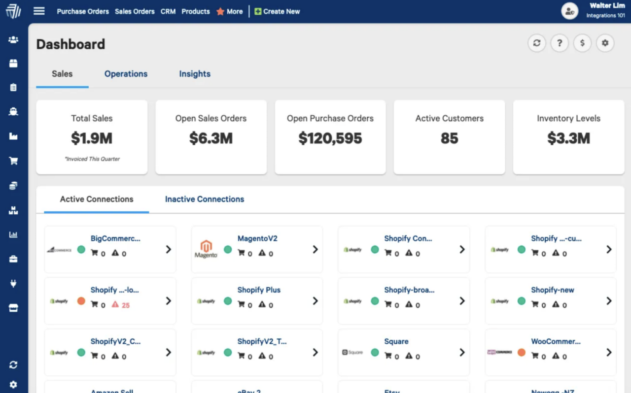 Inventory management software