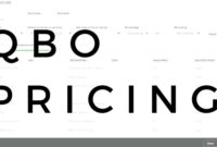 Quickbooks online pricing