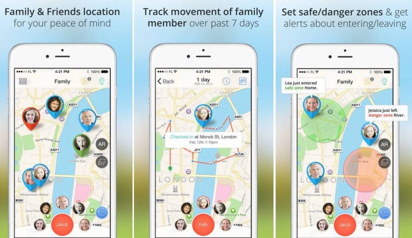Tracking app for iphone