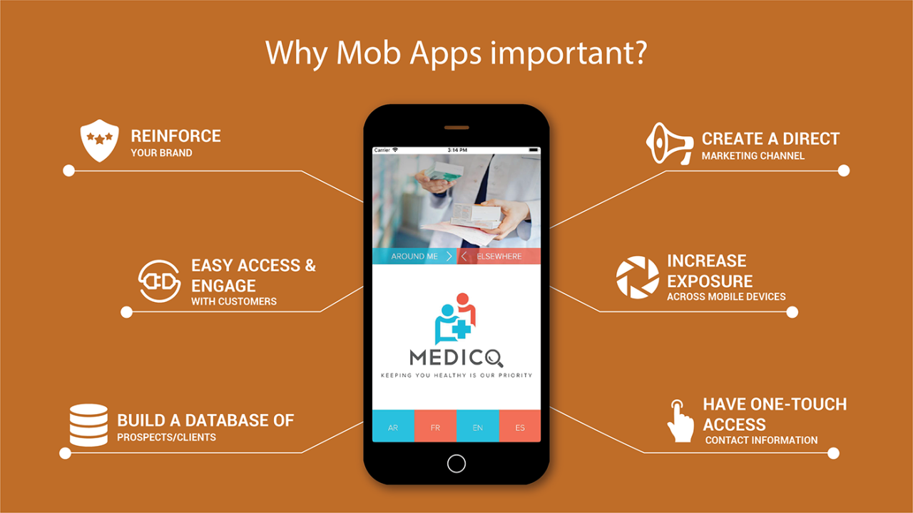 Mobile app design