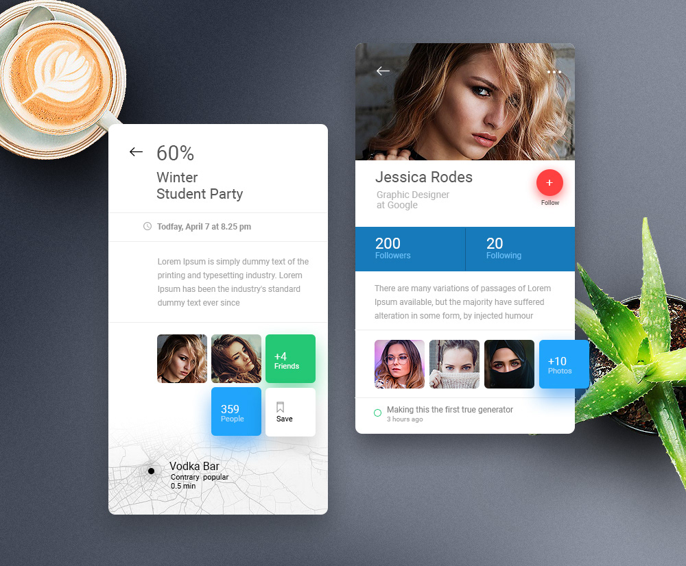 Mobile ui