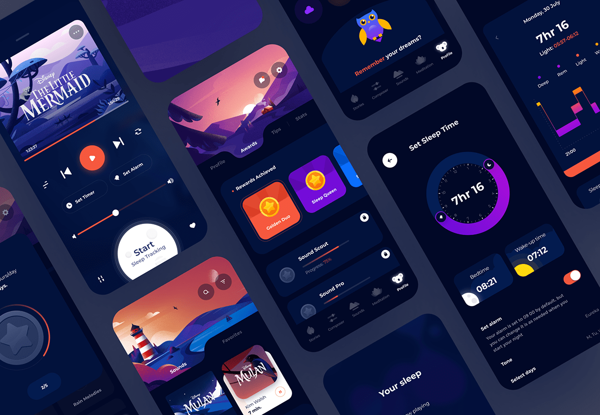 App ui design
