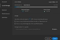 Lightroom cloud
