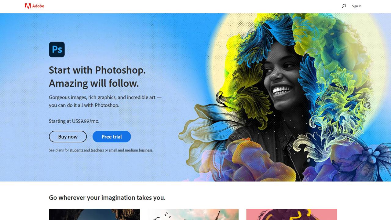 Photoshop browser