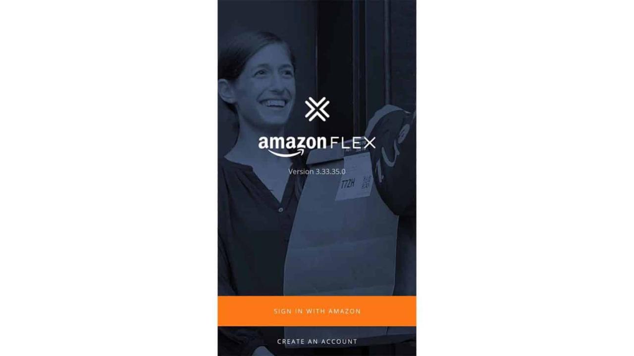 Amazon flex app