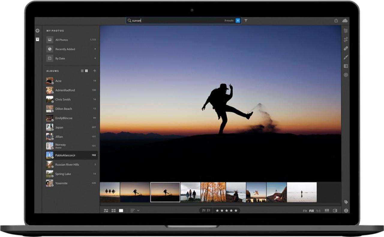 Lightroom cloud