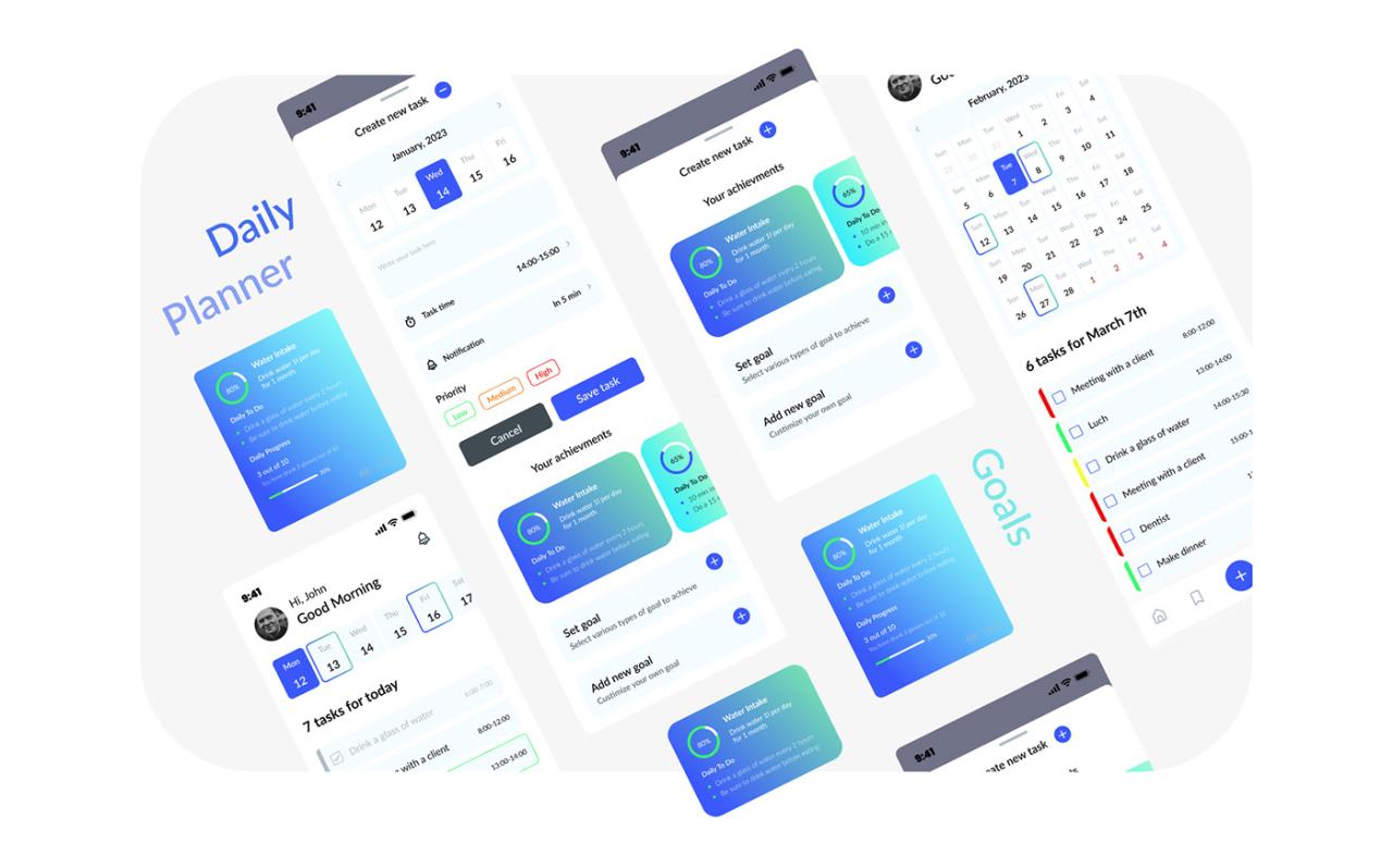Day planner app