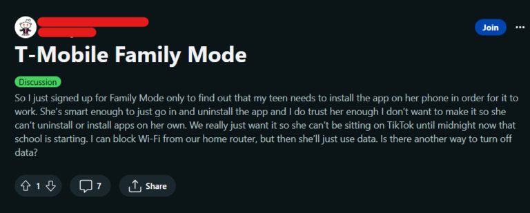 T mobile familywhere