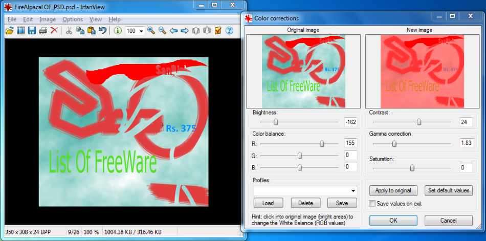 Free psd editor