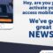 Mobile access app banking