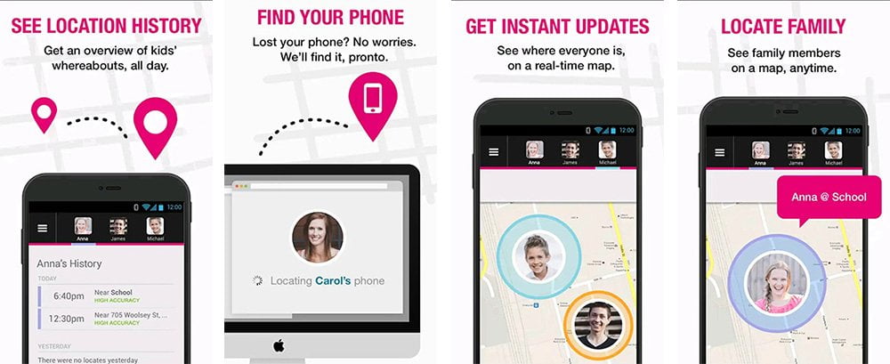 T mobile familywhere